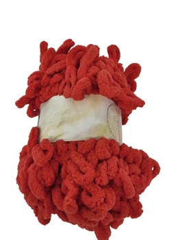 Пряжа "Puffy" 100гр червона