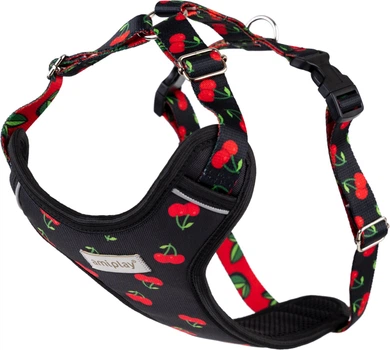 Шлейки для собак Amiplay BeHappy Discovery Cherry XXL (5907563298040)