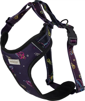 Шлейки для собак Amiplay BeSpace Discovery Neon XL (5907563307773)