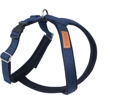 Шлейки для собак Amiplay Cotton Grand Soft XL Темно-сині (5907563231276)