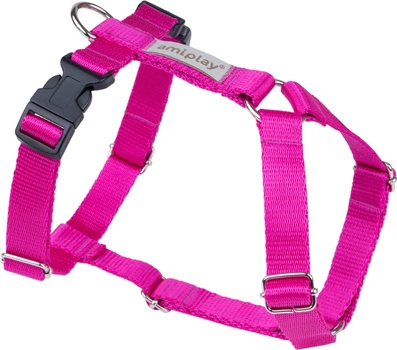 Шлейки для собак Amiplay Samba Guard XL см Рожеві (5907563279247)