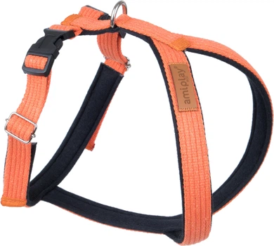 Шлейки для собак Amiplay Cotton Grand Soft XXL Помаранчеві (5907563232280)