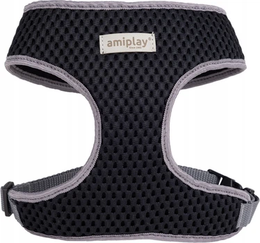 Шлейки для собак Amiplay Scout Sonic S Чорні (5907563308695)