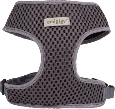 Шлейки для собак Amiplay Scout Sonic S Сірі (5907563308718)
