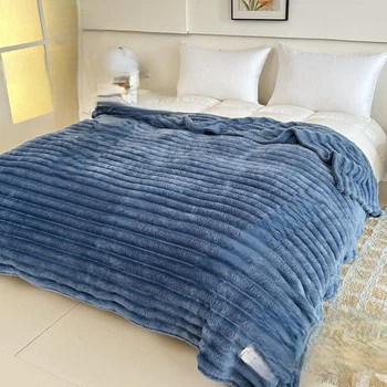 Плед Королевский Шарпей 5 см Colorful Home Голубой евро 200х220