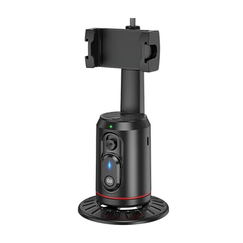 Штатив стабилизатор стойка для телефона видеосъемки с камерой 360° функцией слежения за лицом 95х95х187 мм (482211-Prob)