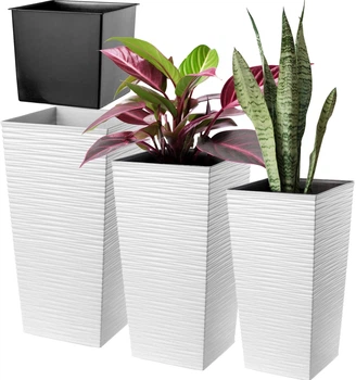 Zestaw donic ogrodowych Kadax Tuluza Białe 3 szt (K4550)