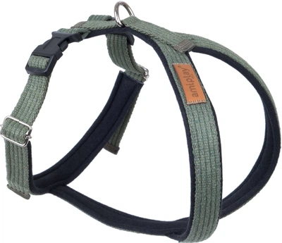 Шлейки для собак Amiplay Cotton Grand Soft M Хакі (5907563231160)