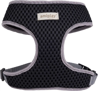 Шлейки для собак Amiplay Scout Sonic M Чорні (5907563308749)