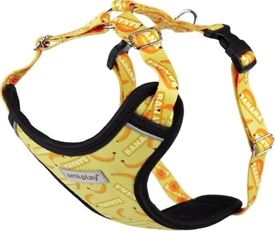 Szelki dla psów Amiplay BeHappy Discovery Banana M (5907563297883)