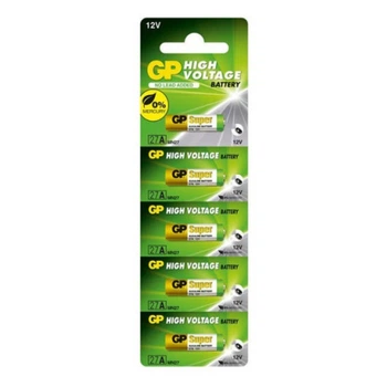 Батарейка GP 27A/MN27 Alkaline 12v (5шт) (4891199011504)