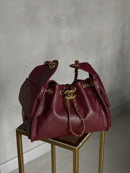 Сумка женская 25 Small Handbag Premium бордовый торба