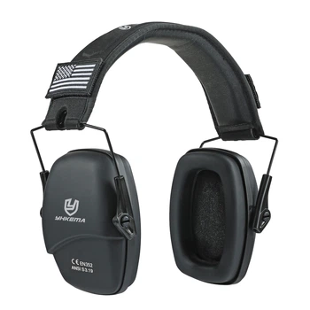 Защитные пассивные наушники для стрельбы YHKEMA black