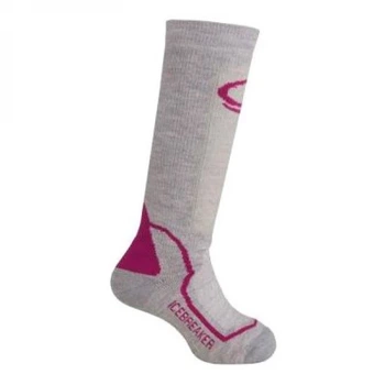 Шкарпетки Icebreaker Kids Snow Medium OTC 30-32 Blizzard/Cranberry (1052-IBN D04 F65 L)