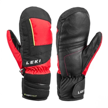 Рукавиці Leki Nicо Junior Mitt 6 Red/Black/Yellow (1052-643 820805 060)
