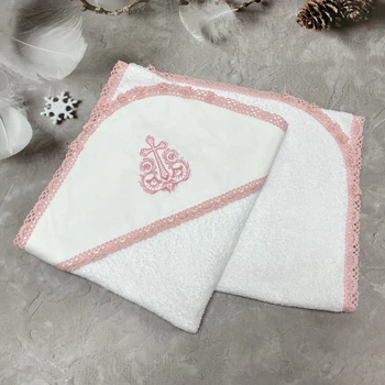 Махровая крыжма Aysel 95х95 см белая