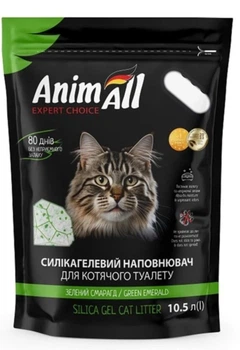 Наповнювач AnimAll Зелений Смарагд силікагель 10.5 л