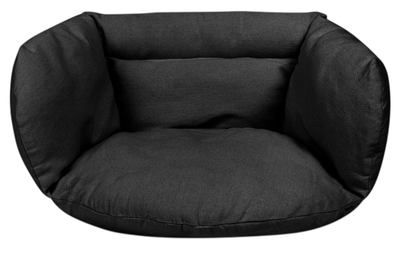 Подушка KIK LUARO для підвісної гойдалки Лелече гніздо м'яка чорна (5903039748149)