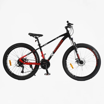 Велосипед горный алюминиевый CORSO «X-Power» 27.5 дюймов, рама 15" (Черно-красный)