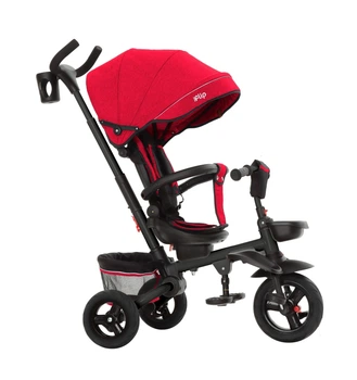 Детский трехколесный велосипед TILLY FLIP T-390/1 складной (Красный)