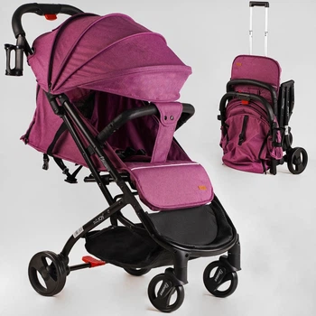 Прогулочная коляска Joy Elegans A-16207 (Фиолетовый)