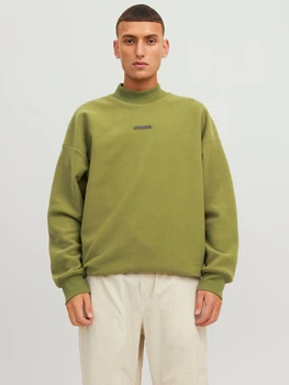 Світшот на флісі JACK&JONES хакі UFFZQ337 S
