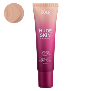 NUDE SKIN 02 MEDIUM Основа тональна Zola 30ml
