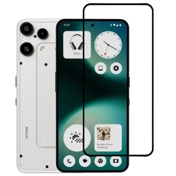 Защитное стекло LUX для Nothing Phone (3a) Lite (A001T) полная проклейка черный