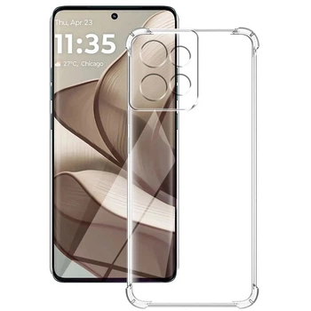 Чехол Fiji Proof для Motorola Edge 60 Neo прозрачный бампер с усиленными бортами Transparent