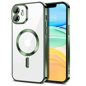 Чехол Fiji Chrome для Apple iPhone 11 с MagSafe и защитой камер Green
