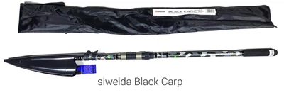 Спиннинг телескопический карбоновый карповый Siweida Black Carp 4lbs 3,6 m (2204236)