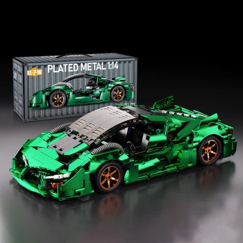 Конструктор Technol Model Lamborghini Terzo Millennio Green (1149 деталей).