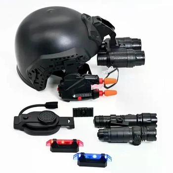 Детская игрушка MILITARY Шлем агента с подсветкой, 24-14-21 см (YC-M 14 A)