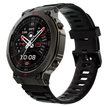 Смарт-годинник Black Shark GS3 Ultra Black NEW 2025 металевий корпус, Bluetooth-дзвінки, двохчастотний GPS