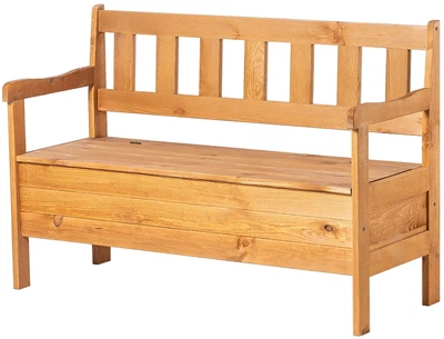 Ławka ogrodowa ze skrzynią Kadax K8817