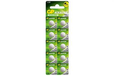 Батарейка GP LR44 (A76) Alkaline (блістер)