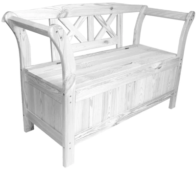 Ławka ogrodowa ze skrzynią Kadax Rosay K10076