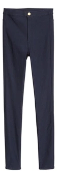 Жіночі штани H&M 209978-3 32(155/60) темно-синій 2099780001