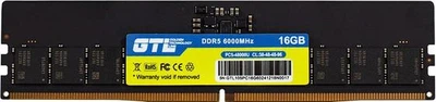 Память GTL 16GB DDR5 6000MHz CL40 1.35V (GTL16D560BK)