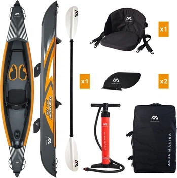 Надувна байдарка Aqua Marina Tomahawk Air-K 375 + весло КП-1