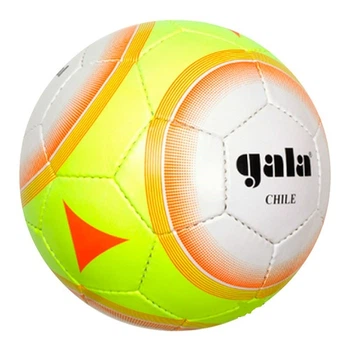 М'яч футбольний Gala Chile BF5283SC розмір 5, салатово-білий
