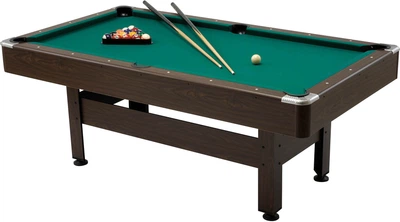 Більярдний стіл Garlando Virginia 7 Dark Walnut VIRG7, 225 x 125 х 79 см