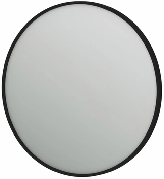 Зеркало Juventa Aluminum Simple AlumSMR-60 в черной раме без подсветки d600