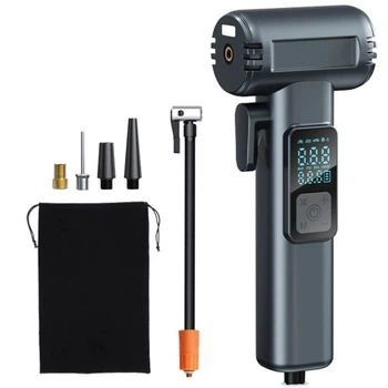 Компрессор автомобильный RIAS SW-201B портативный с Powerbank 150PSI 12V Grey (3_07789)