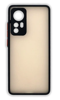 Чохол-накладка MakeFuture Frame Matte PC+TPU для Xiaomi Redmi 12/12X Black