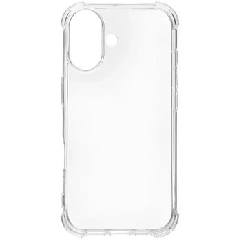 Чохол силіконовий WS Clear Shockproof для iPhone 17 Transparent