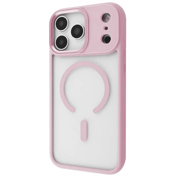 Чехол панель Ardor Case with Magnetic Ring MagSafe для Apple iPhone 17 Pro Max (6.9") pink