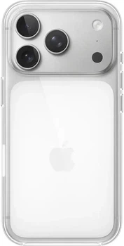 Чохол панель з полікарбонату OEM Clear Case with MagSafe MagFit Magnetic Ring для Apple iPhone 17 Pro Max (6.9") Clear