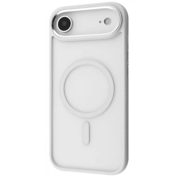 Чехол панель Ardor Case with Magnetic Ring MagSafe для Apple iPhone 17 Air (6.5") transparent