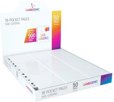 Набір файлів для карт у кільця Gamegenic 50 шт (4251715403396)